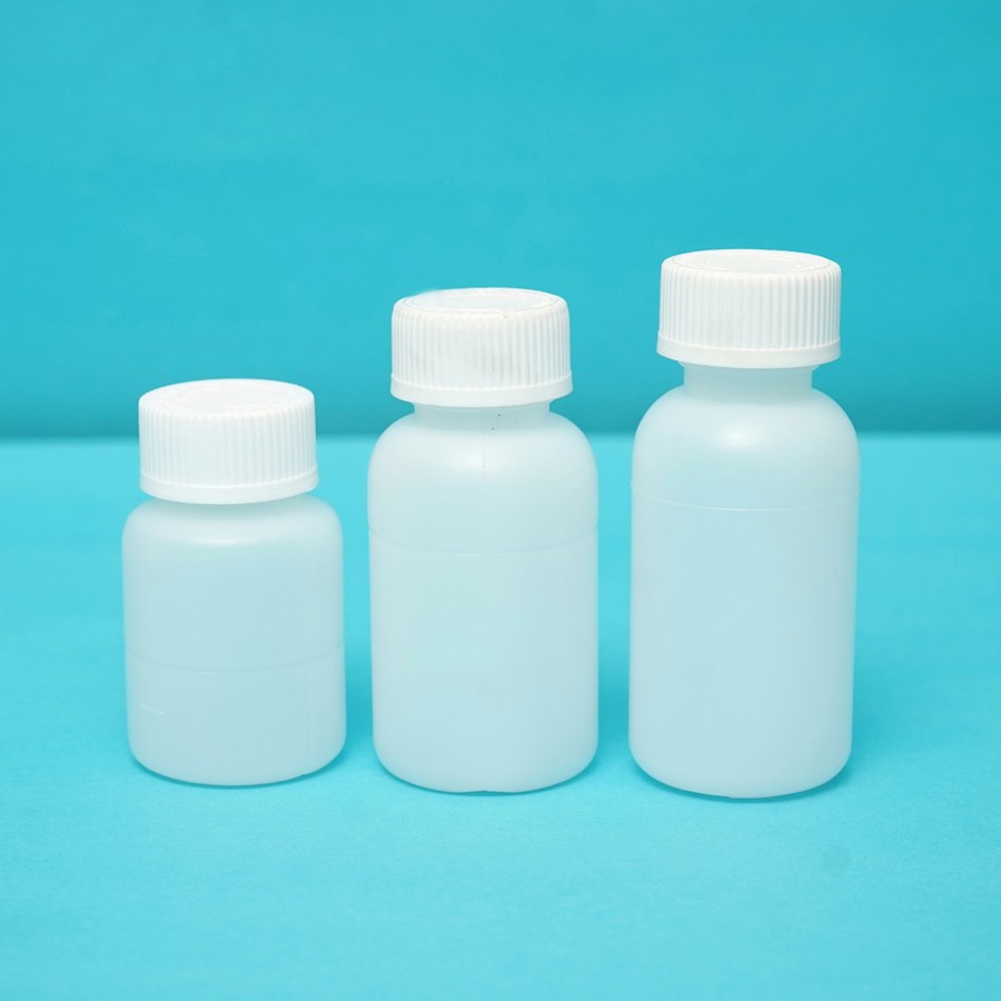 Dry Syrup Bottle with CRC Cap (Undercut Marking)