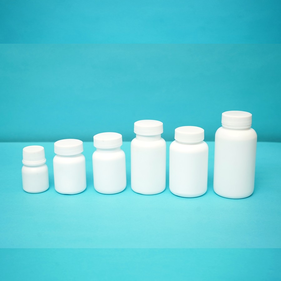 Tablet Container with Screw Cap