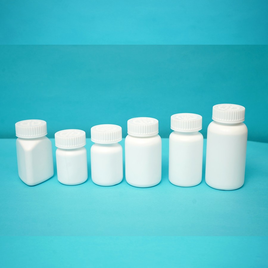 Tablet container with CRC Cap (Screw Cap)
