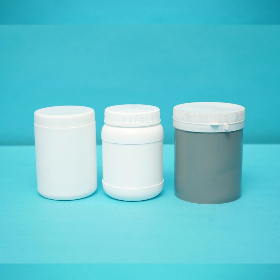 Tablet Container with Screw & Security Cap